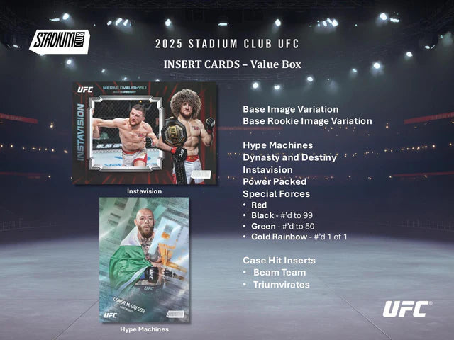 2025 Topps UFC Stadium Chrome Blaster