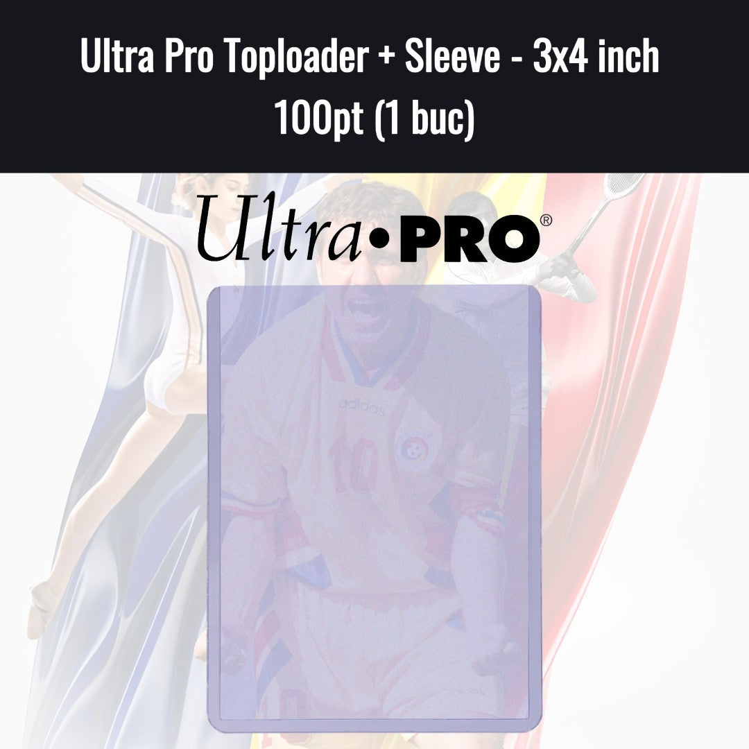 Ultra Pro Toploader - 3x4 inch Alege Dimensiunea