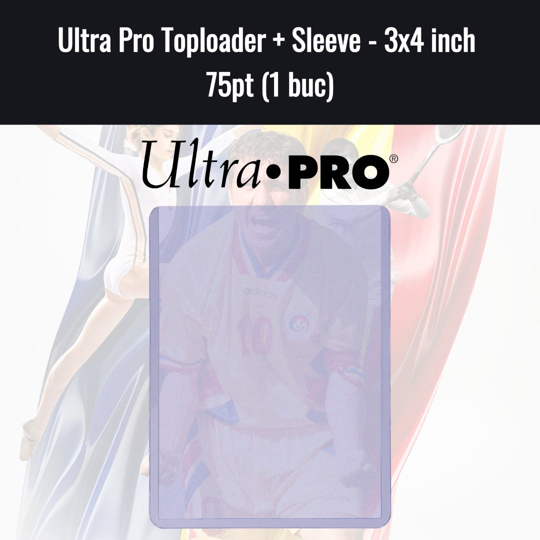 Ultra Pro Toploader - 3x4 inch Alege Dimensiunea