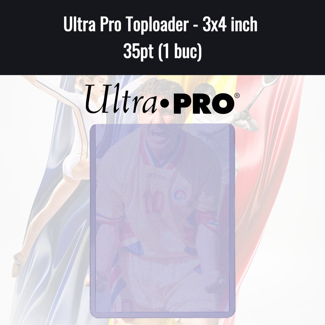 Ultra Pro Toploader - 3x4 inch Alege Dimensiunea