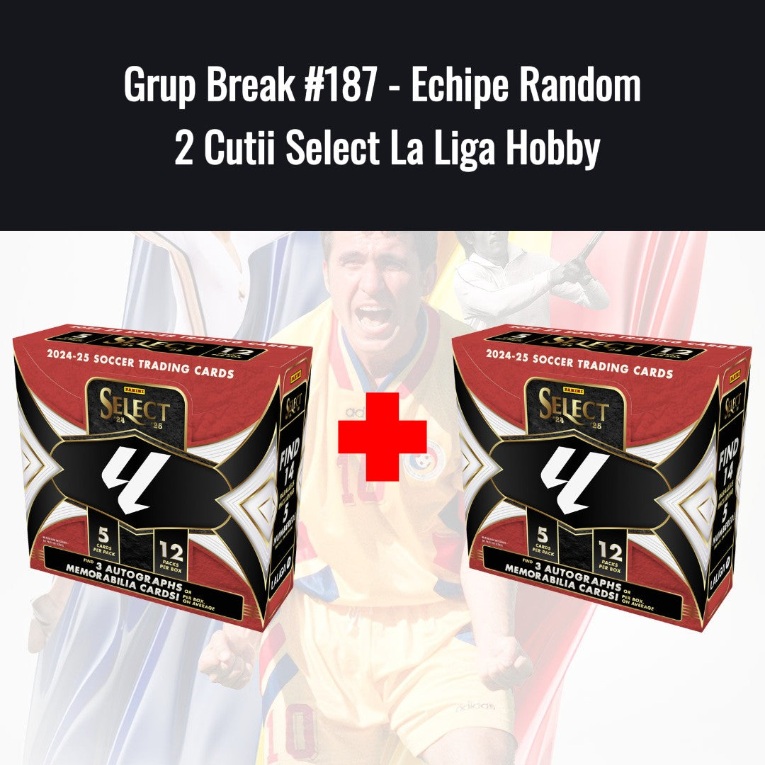Grup Break #187 - Echipe Random 2 Cutii Select La Liga Hobby