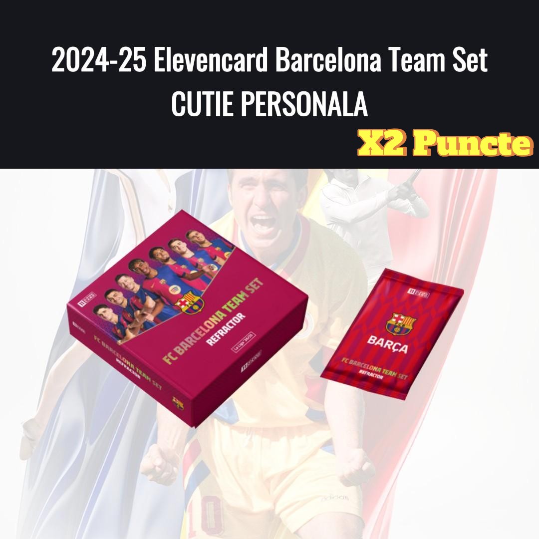 2024-25 Elevencard Barcelona Team Set CUTIE PERSONALA