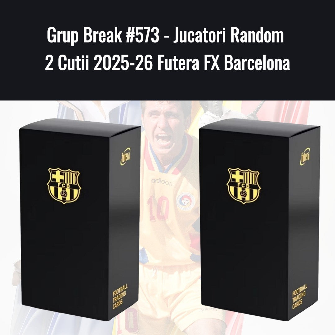 Grup Break #573 - Jucatori Random 2 Cutii 2025-26 Futera FX Barcelona