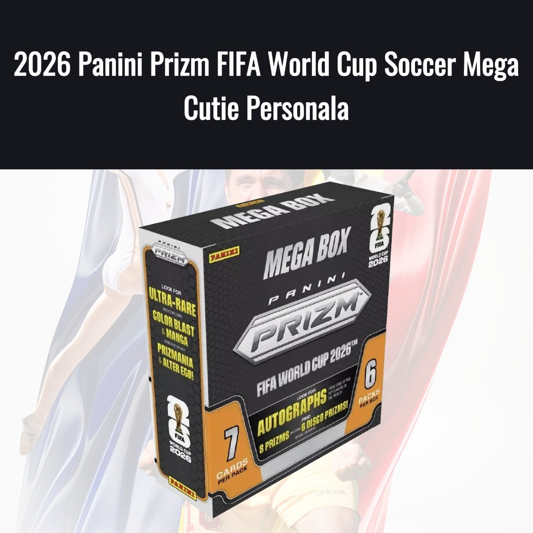 2026 Panini Prizm FIFA World Cup Soccer Mega Cutie Personala