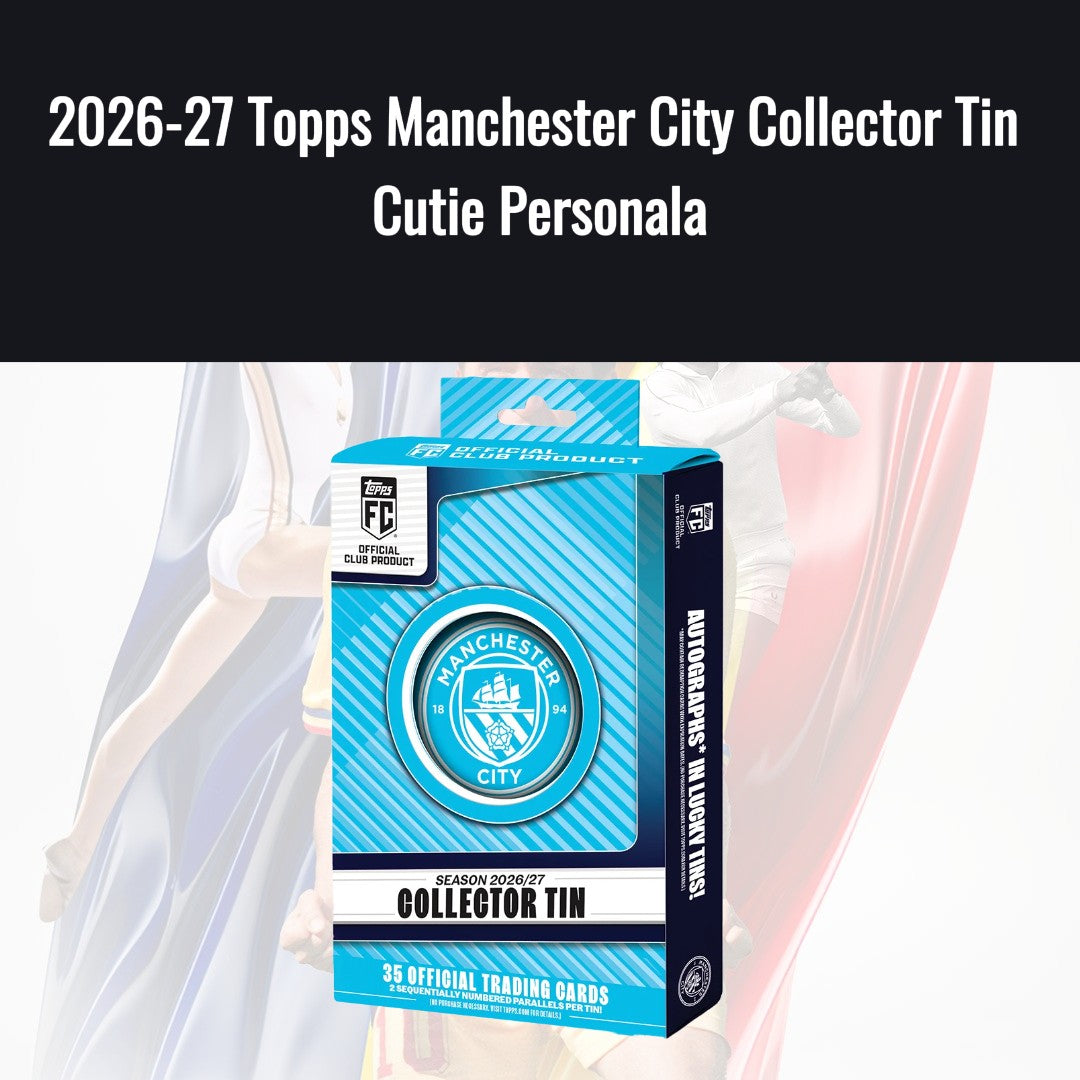 2026-27 Topps Manchester City Collector Tin Cutie Personala