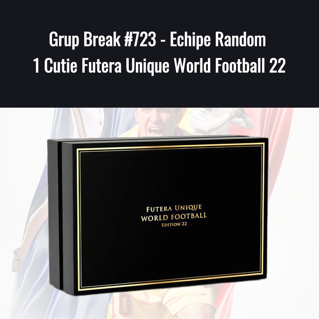 Grup Break #723 - Echipe Random 1 Cutie Futera Unique World Football 22