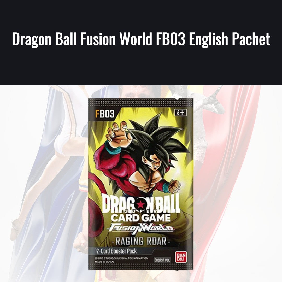 Dragon Ball Fusion World FB03 English Pachet