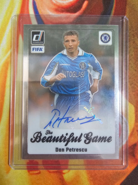 Cartonas 2023-24 Panini Donruss Dan Petrescu Base Auto