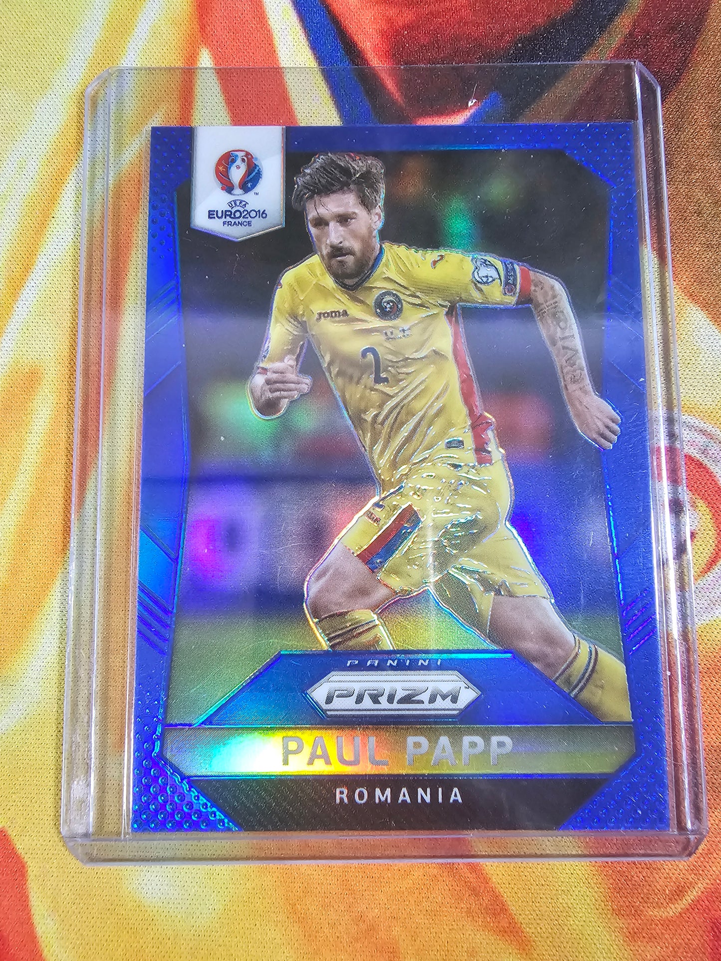 Cartonas 2016 Panini Prizm Euro Paul Papp /249