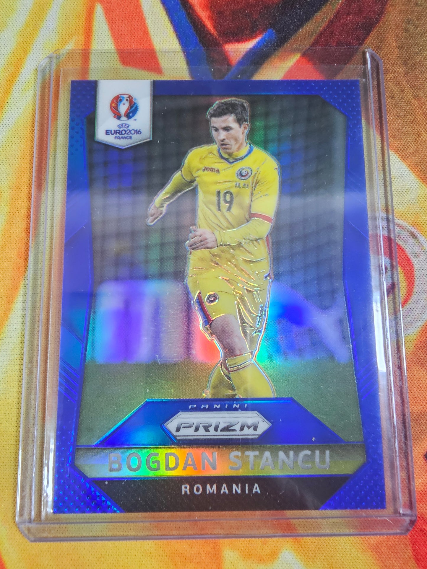 Cartonas 2016 Panini Prizm Euro Bogdan Stancu /249