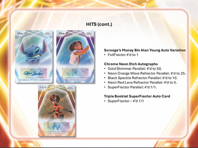 2026 Topps Disney NEON Blaster