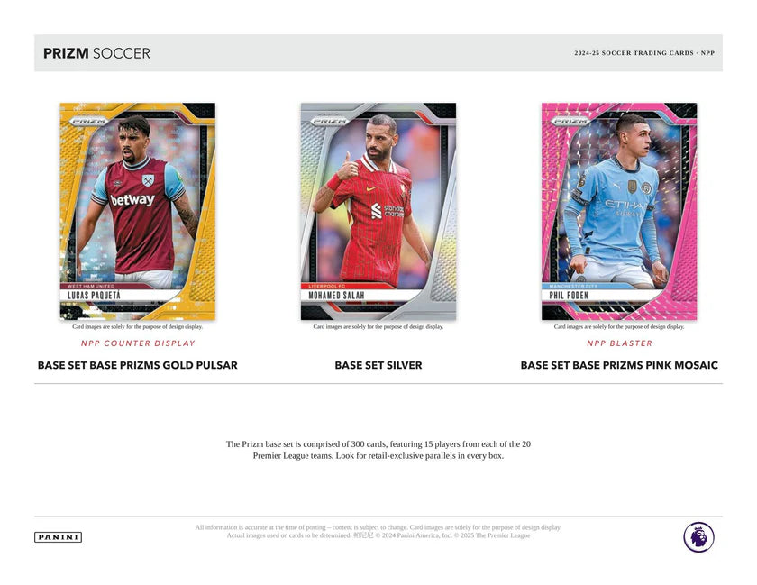 2024-25 Panini Prizm EPL Blaster (Pink Mosaic Prizm!)