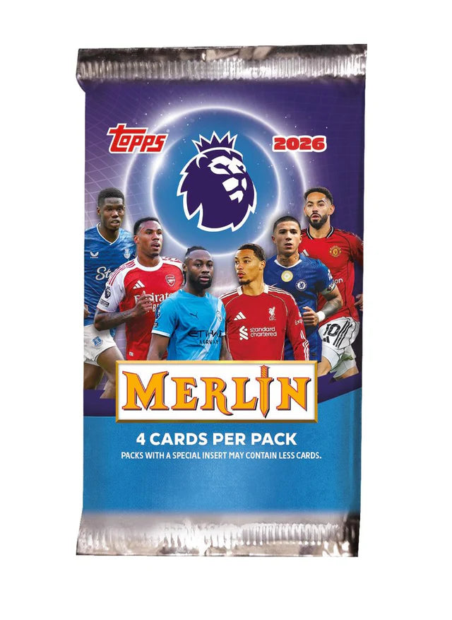 2025-26 Topps Merlin EPL Blaster