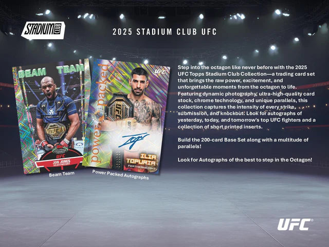 2025 Topps UFC Stadium Chrome Blaster