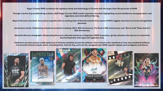 2026 Topps WWE Chrome Blaster