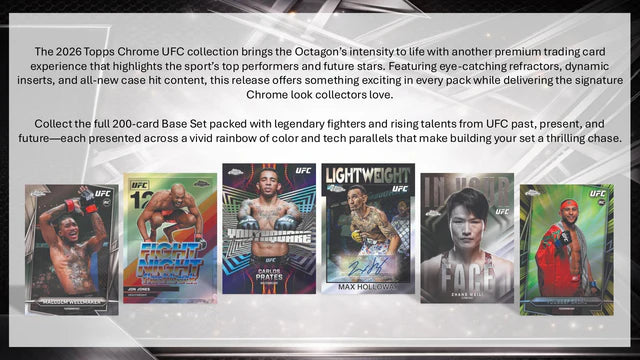 2026 Topps UFC Chrome Blaster