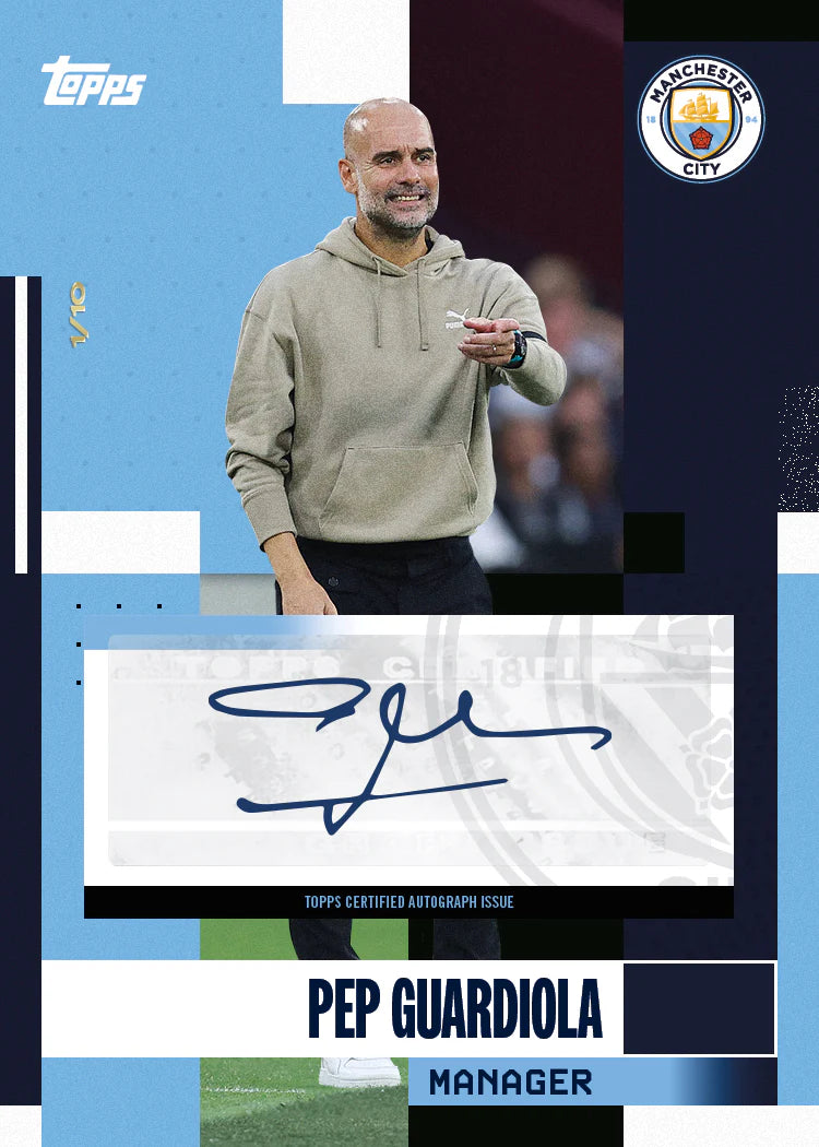 2024-25 Topps Man City Team Set