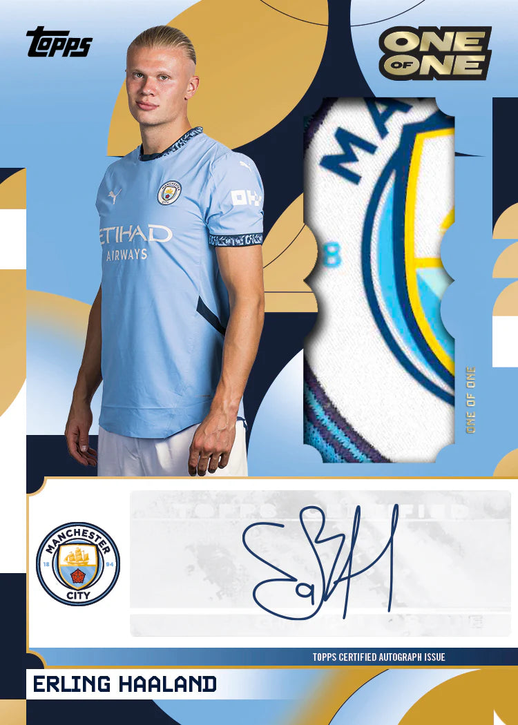 2024-25 Topps Man City Team Set