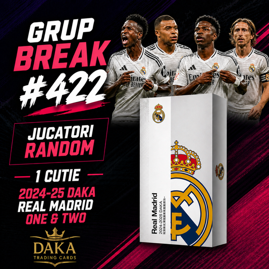 Grup Break #422 - Jucatori Random  1 Cutie 2024-25 DAKA Real Madrid One&Two