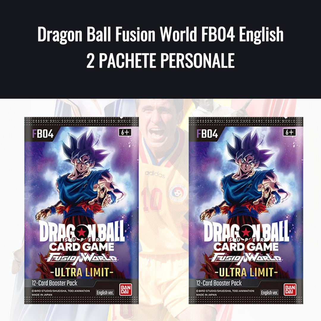 Dragon Ball Fusion World FB04 English 2 PACHETE PERSONALE