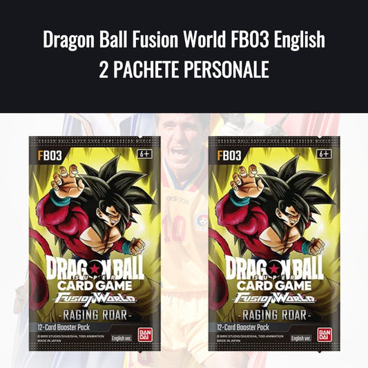 Dragon Ball Fusion World FB03 English 2 PACHETE PERSONALE