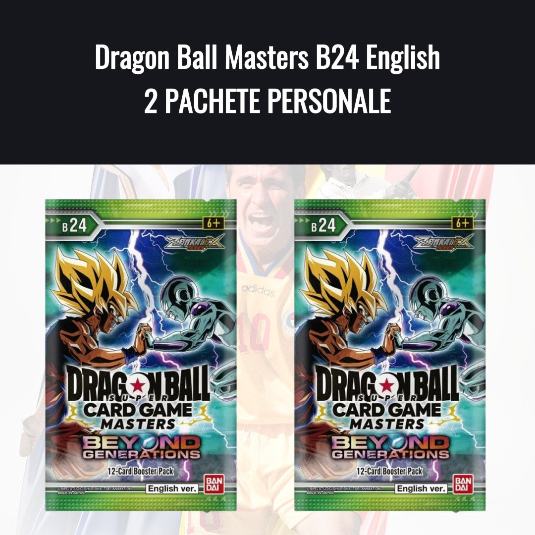 Dragon Ball Masters B24 English 2 PACHETE PERSONALE