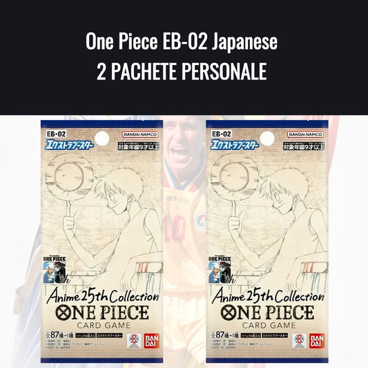 One Piece EB-02 Japanese 2 PACHETE PERSONALE