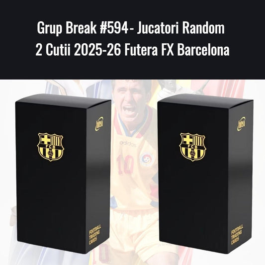 Grup Break #594 - Jucatori Random 2 Cutii 2025-26 Futera FX Barcelona