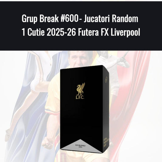 Grup Break #600 - Jucatori Random 1 Cutie 2025-26 Futera FX Liverpool