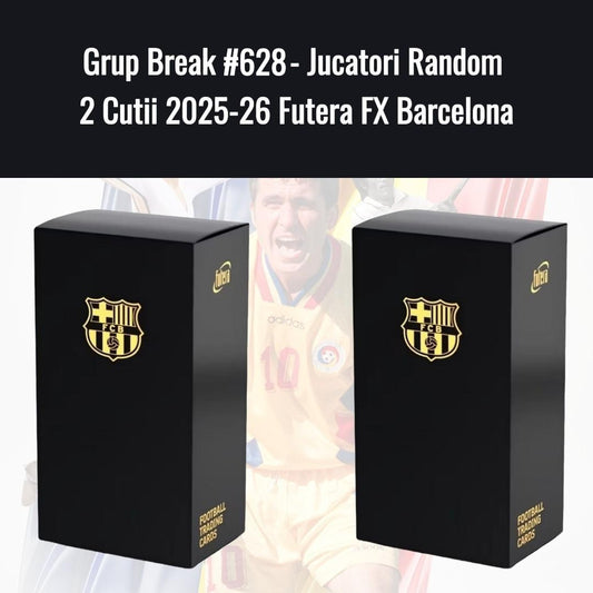 Grup Break #628 - Jucatori Random 2 Cutii 2025-26 Futera FX Barcelona