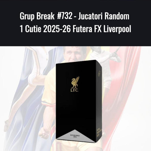Grup Break #732 - Jucatori Random 1 Cutie 2025-26 Futera FX Liverpool