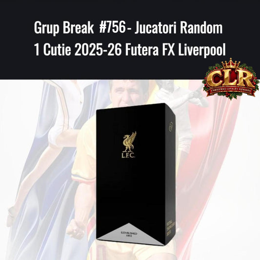 Grup Break #732 - Jucatori Random 1 Cutie 2025-26 Futera FX Liverpool