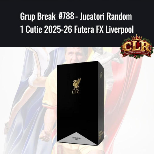 Grup Break #788 - Jucatori Random 1 Cutie 2025-26 Futera FX Liverpool