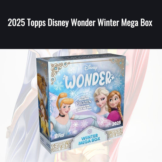 2025 Topps Disney Wonder Winter Mega Box
