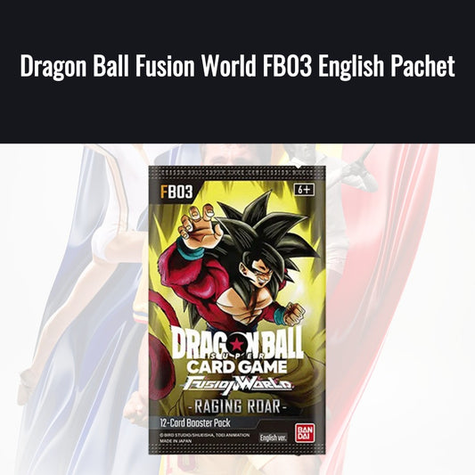 Dragon Ball Fusion World FB03 English Pachet