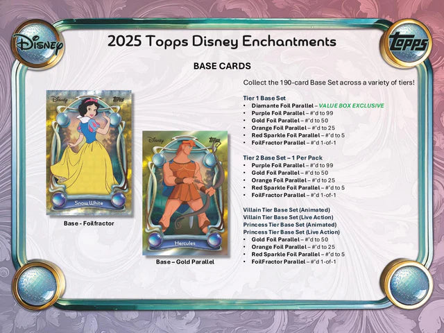 2025 Topps Disney Wonder Winter Mega Box