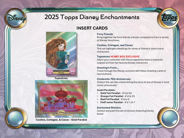 2025 Topps Disney Wonder Winter Mega Box