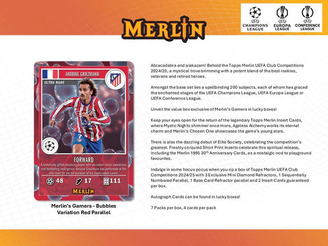 2024-25 Topps Merlin UCC Blaster