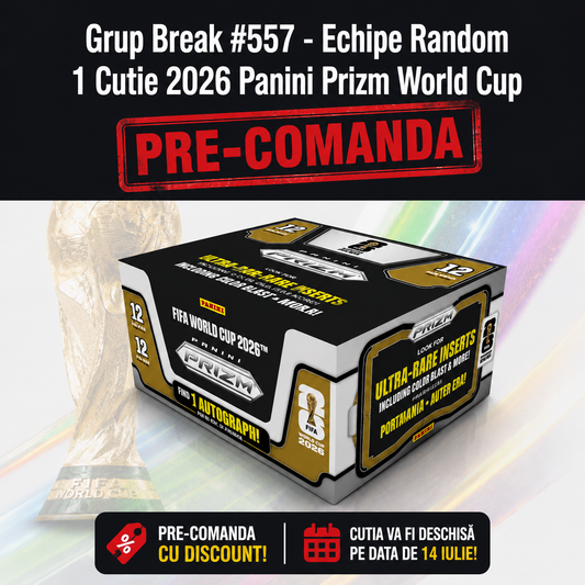 Grup Break #557 - Echipe Random 1 Cutie 2026 Panini Prizm World Cup